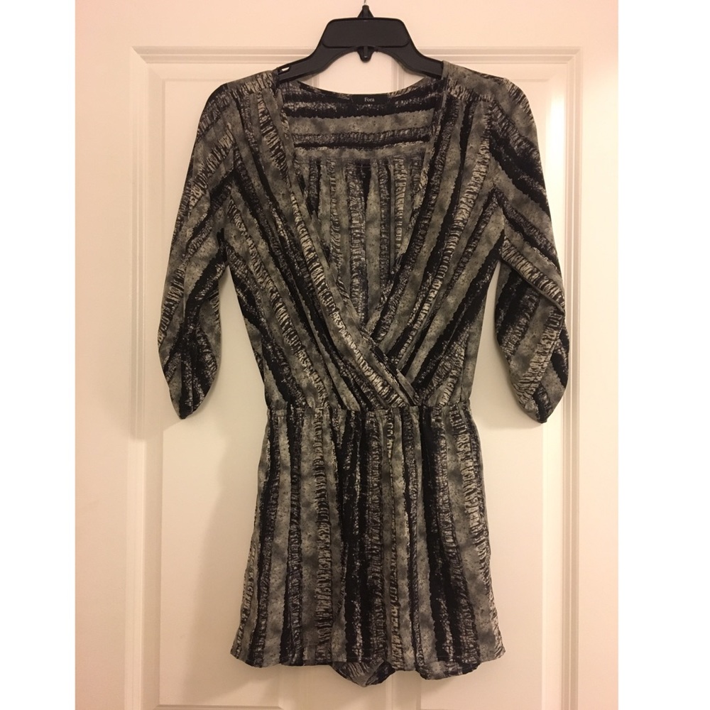 Long sleeve romper